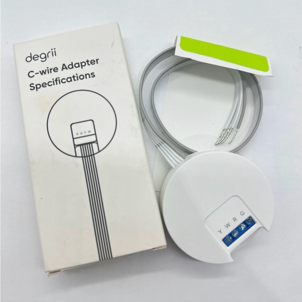 Degrii Smart Thermostat C-Wire Adapter - Compatible with Smart Thermostat